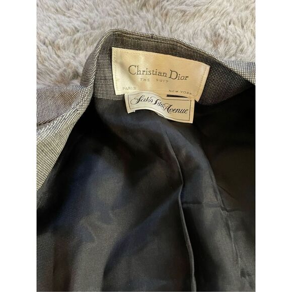 Christian Dior wool “the suit” blazer‎ jacket size 10 - Picture 6 of 9